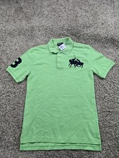 Polo Ralph Lauren Polo Shirt Boys Large Green Short Sleeve Big Pony NWT