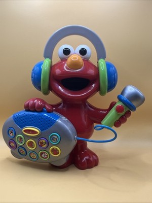 Sesame Street Sing with Elmo Toy Mattel 2004 VTG Working VG Cond See Pics