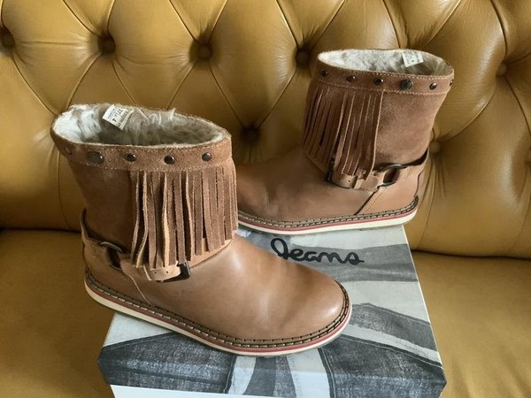 Women Pepe Jeans Boots Brown 37