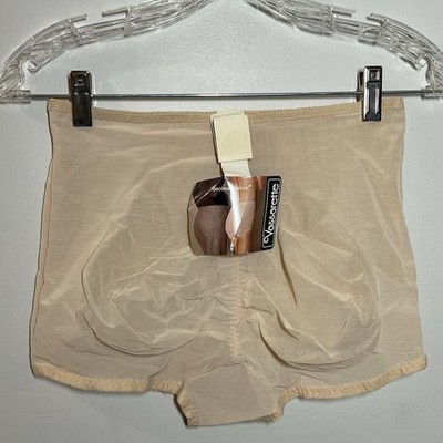 NWT Vassarette Second Glance Natural Shaper Panty Girdle Shapewear Size 1X Nude