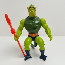 Vintage MOTU He-Man Masters of the Universe Whiplash Figure Complete Mattel 1984