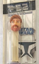 OBI WAN KENOBI Star Wars PEZ Dispenser 2008 with Candy Sealed Collectable Toy