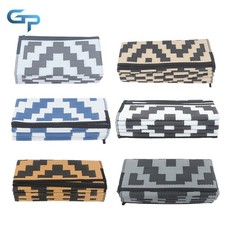 Reversible Plastic Straw Patio Camping Rugs Indoor RV Mat Carpet Outdoor Rug