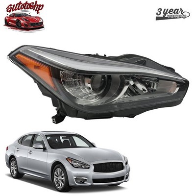 Full LED Headlight Assembly For Infiniti Q70 2015-2019 Non-AFS Headlamp Right