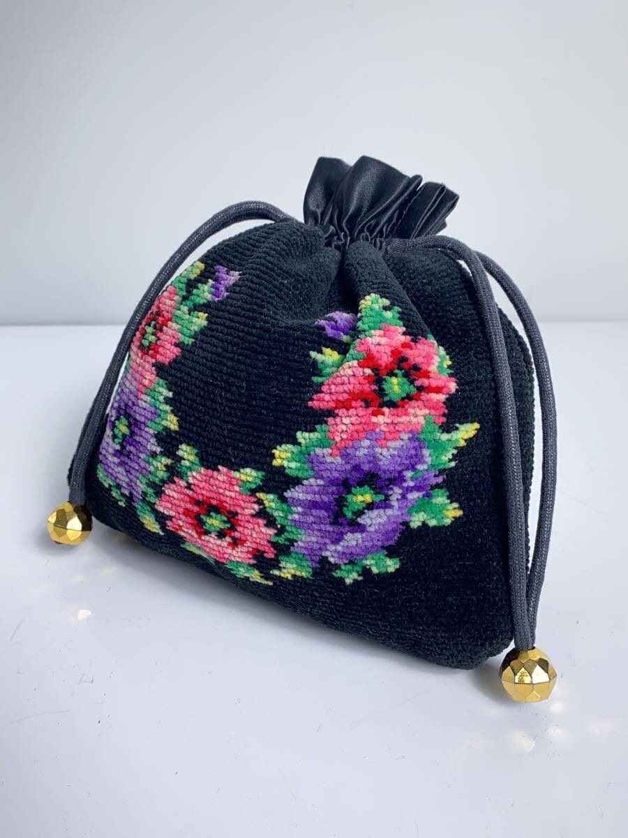 FEILER Drawstring Pouch PVC BLK - image 1