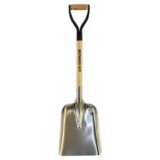 Seymour Midwest 49063 No. 2 0.8 In Scoop Shovel, Aluminum Blade, 29 In L,
