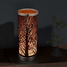 Metal Aromatherapy Lamp with Dimmable Oil Hea...