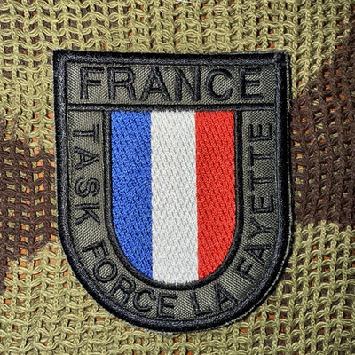 #ad #ad France French Task Force Lafayette 3” Battle Group Patch Afgan Issue $10.00