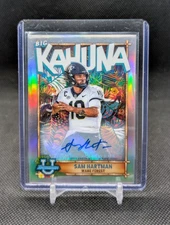 Sam Hartman 2022 Bowman U Chrome Football #58/150 Big Kahuna Auto TBK-14