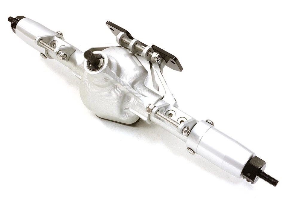 Eje trasero completo Billet mecanizado T10 para Axial 1/10 SCX-10 Dingo Honcho y Jeep Foto 2 de 4