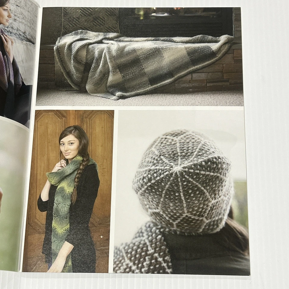 CHROMA 2014 Collection Knit Picks Knitting Pattern Booklet Gloves Hat Scarf Cowl - Image 4 of 4