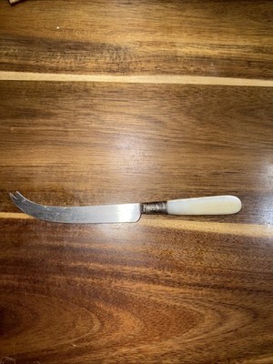Greenleaf & Crosby MOP & Sterling Handle ST AUGUSTINE FL Cheese Knife