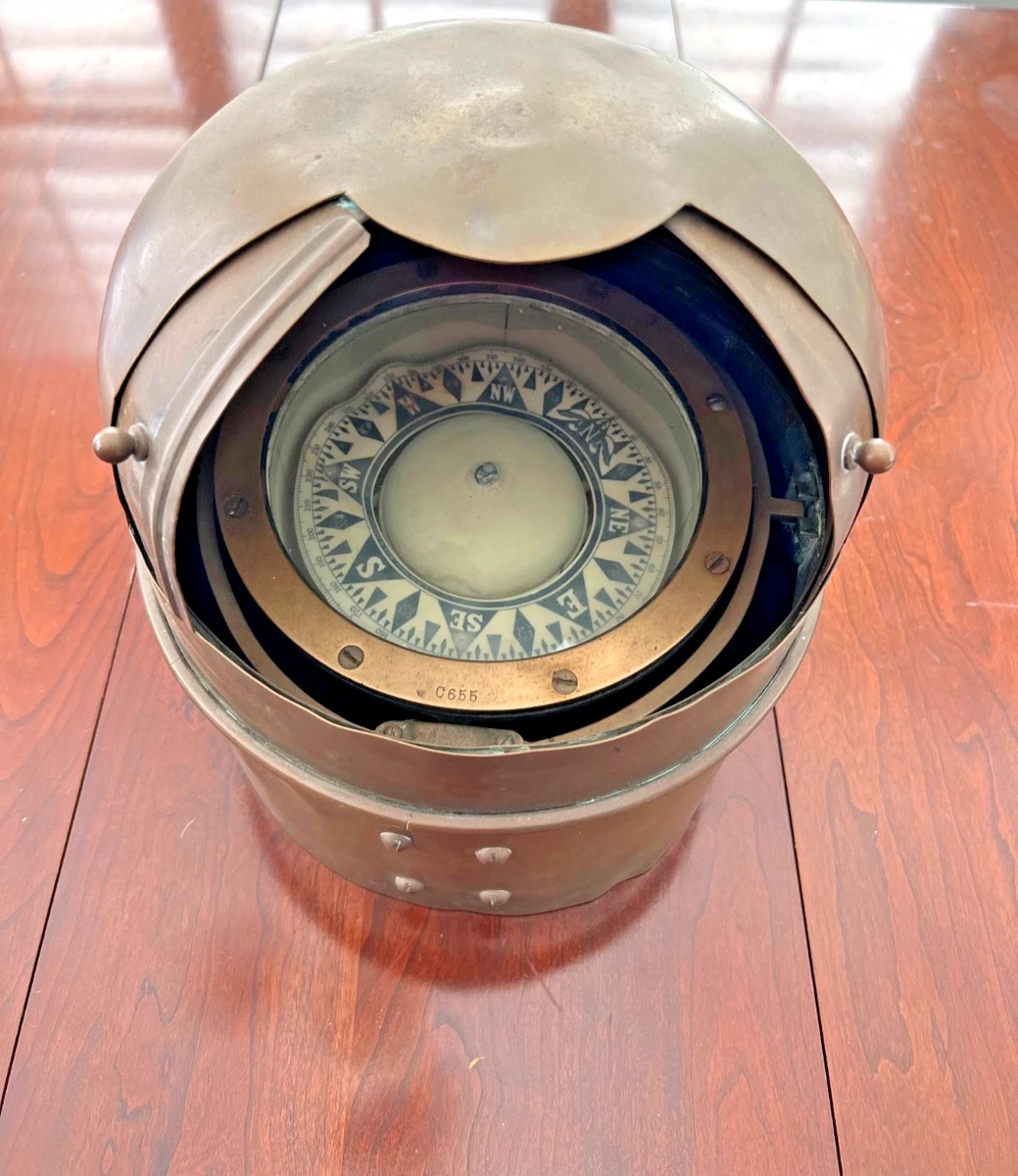 六分儀　アンティーク　真鍮　kelvin＆wilfrid o.white co Kelvin & Wilfrid O. White Antique Maritime Compasses for sale | eBay