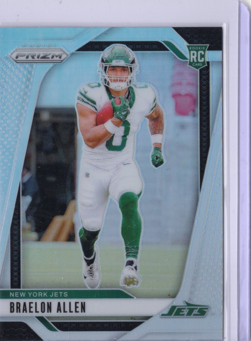 2024 Panini Prizm - Rookies Braelon Allen #311 Silver Prizm (RC)