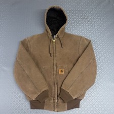 Carhartt Hooded Jacket J68 CHT SMALL