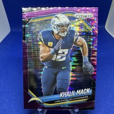 2025 Panini Prizm Khalil Mack Purple Pulsar #161