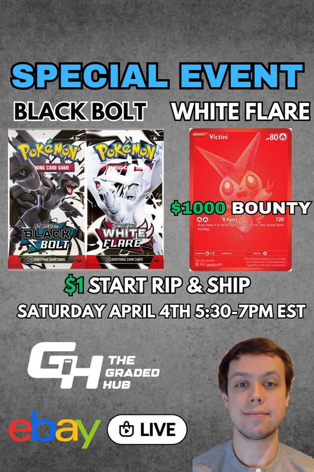 🔥$1000 RED VICTINI BOUNTY🔥 BLACK & WHITE RIP & SHIP!