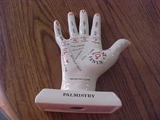 Vintage Palmistry Hand Reading Fortune Telling Made in England Dodo Designs