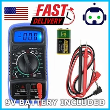 Digital Multimeter Voltmeter XL830L AC DC Ammeter Ohmmeter Volt Meter Tester Ohm