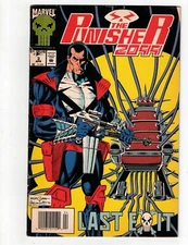 Punisher 2099 #3 Marvel Comics 1993 Newsstand Poor Condition Paper or Plastic