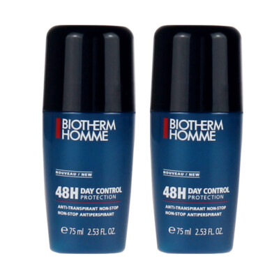 Biotherm Homme Day Control - Roll-on 48H Anti-Transpirant 75ml - 2x