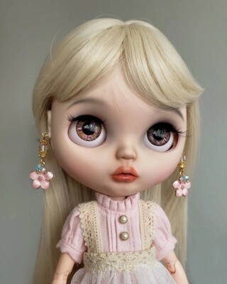 Blythe Doll Earrings Rainbow High Doll Jewelry Pullip BJD Doll Accessories