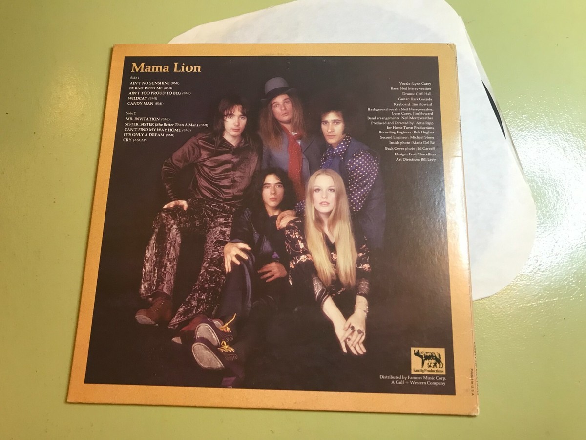 mama lion (lynn carey RARE!!USオリジナル盤送料込) mama lion (lynn carey RARE!!USオリジナル盤送料込) MAMA LION