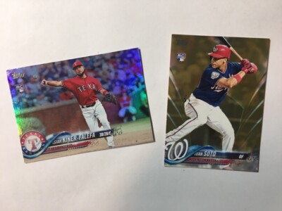 2018 Topps Update Parallel Cards (RAINBOW FOIL or GOLD SERIAL NUMBERED) YOU PICK