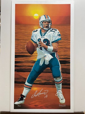 DAN MARINO 限定2000 サイン入りフォトパネル DAN MARINO 限定2000 サイン入りフォトパネル