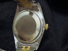 Rolex Datejust Mens 2Tone 18K Yellow Gold Steel Champagne FACTORY Diamond 16013 7