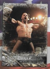 2017 Topps WWE Road to Wrestlemania  Triple H