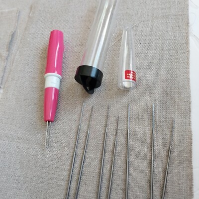 Needle Felting Pen 3+7 Xt Needles Wool Felt Embroidery Craft Kit DIY Making Tool