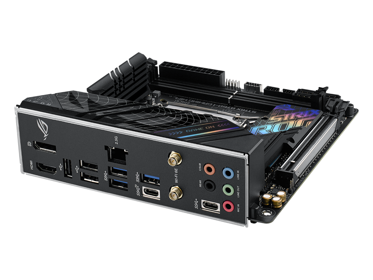 ASUS ROG STRIX B760-I GAMING WIFI LGA 1700 Intel Motherboard ASUS ROG STRIX B760-I GAMING WIFI LGA 1700 Intel Motherboard