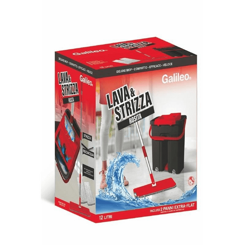 Mop 12L Lava e Strizza: Come Sopravvivere alle Pulizie con Stile