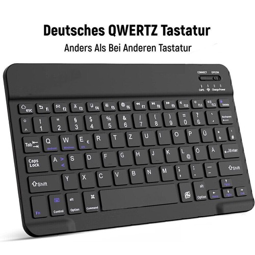 Tastatur Hülle mit Stifthalter Für iPad 11./10./9./8.Gen Pro Air 11" M2 M3 2025 - Bild 78 von 87