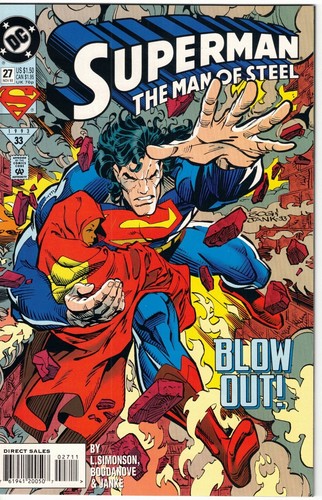 Superman: The Man of Steel #27. November 1993 DC Comic Lot #2 {KOSTENLOSER VERSAND} - Bild 1 von 3
