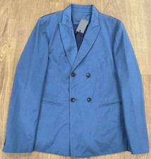 NWT 1298 John Varvatos Blazer Size:50 In Blue