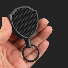 Retractable Key Tool Reel Holder Steel Belt Clip Chain Split Duty   E4L5 L0X8