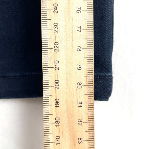 Thomas Cook Womens Wonder Jeans Cropped Capri Pants Stretch Denim Navy Size 9 - Picture 9 of 10