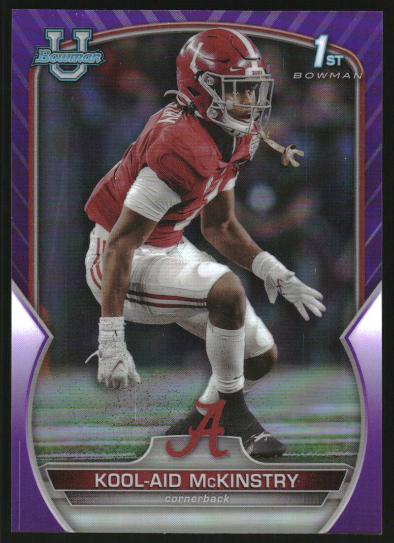 2022 Bowman Chrome University Purple Refractors #14 Kool-Aid McKinstry /399