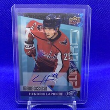 2021-22 UD Ice Subzero Auto Rookie Hendrix Lapierre #SZ-46