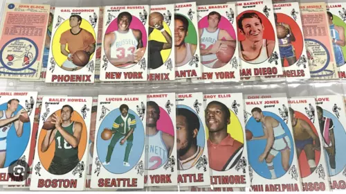 1969-70 Topps Basketball Tall Boys You-Pick Complete-Your-Set