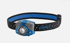 Coast Products 20617 FL75R Rechargeable Pure Beam Focusing Headlamp BLUE