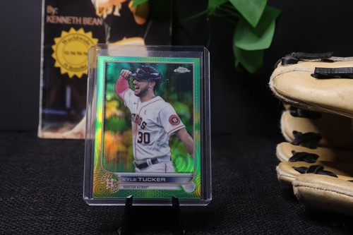 2022 Topps Chrome Kyle Tucker Green Refractor - #45 - /99