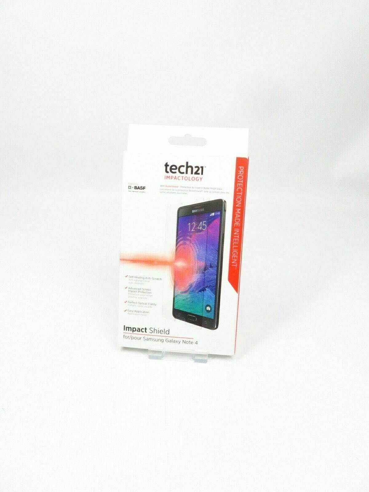 Samsung Galaxy Note 4 Screen Protector Tech21 Impactology Impact Shield