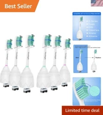 6 Pack Philips Sonicare Replacement Toothbrush Heads for e-Series - Green