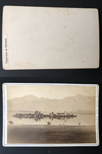 Luger, Deutschland, Frauen-Insel im Chiemsee Vintage albumen print, carte cabine