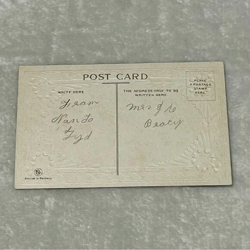 Postcard A Happy Birthday Fold Out Flap Divided Back Card C268 - Picture 3 of 3