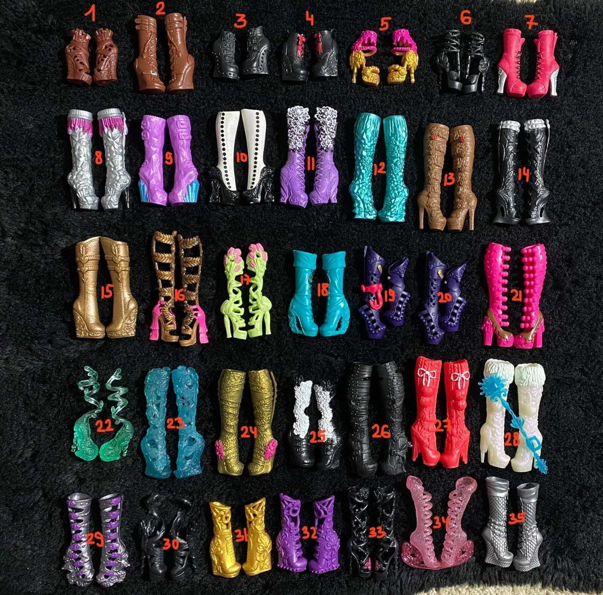 Ever after high doll cheap shoes