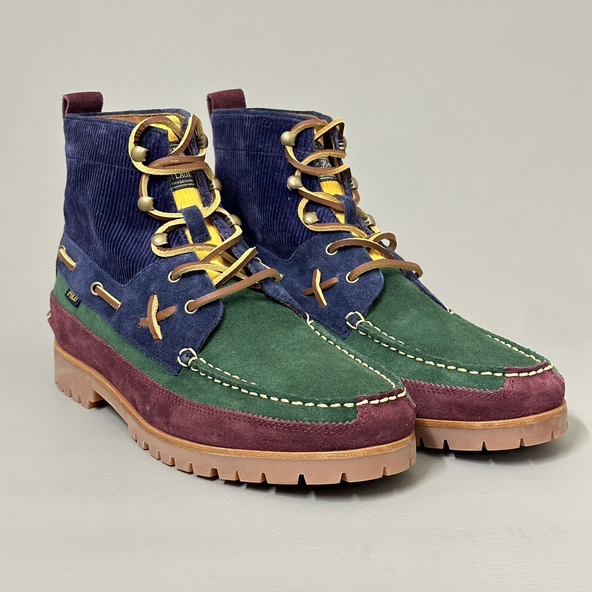 RALPH LAUREN / POLO COUNTRY/ボトム/36/コーデュロイ/BRW POLO Ralph Lauren Country Ranger MID Color Block Suede Corduroy